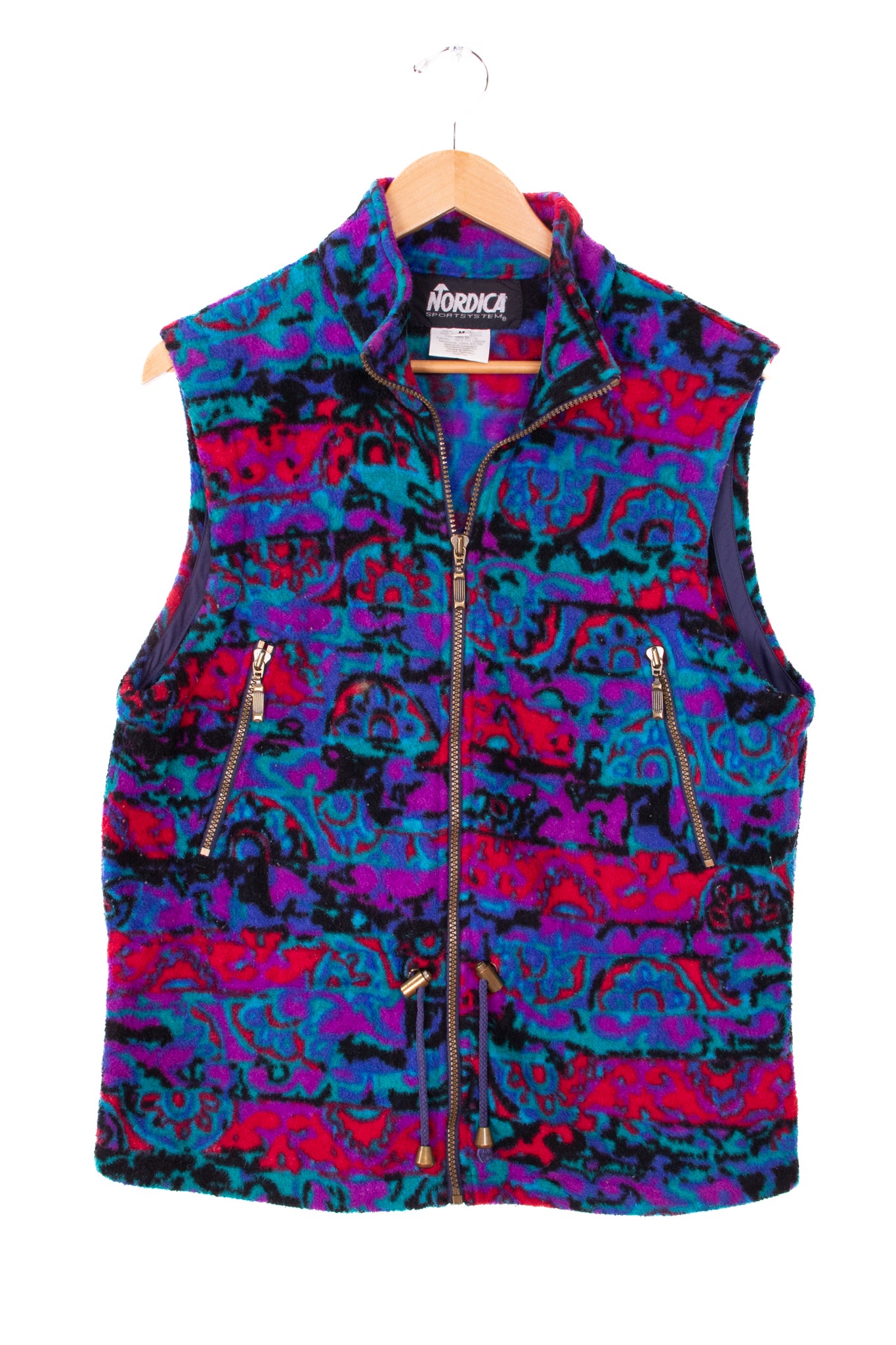 Nordica Fleece Purple and Blue Vest