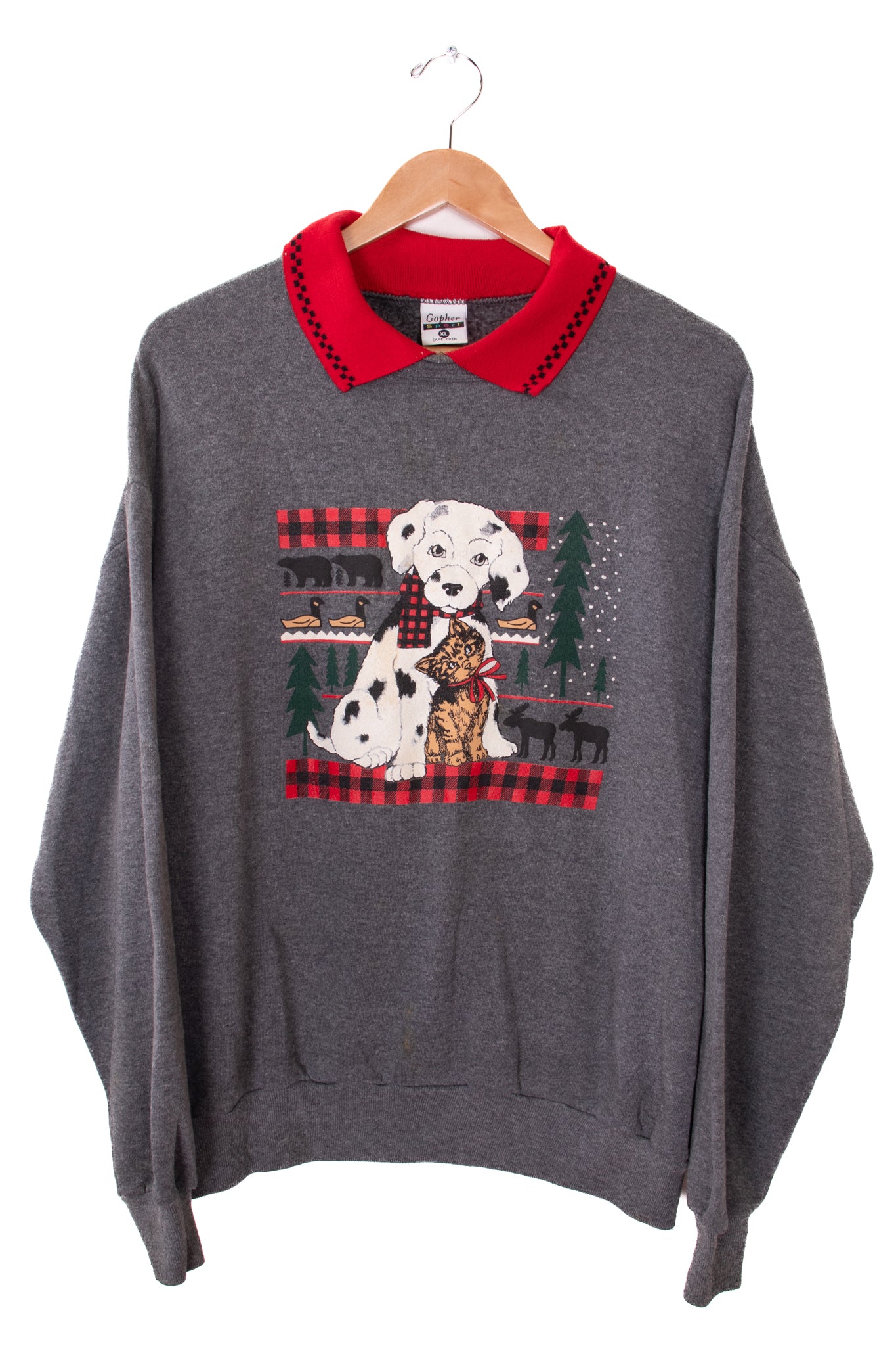 90s Gopher Sport Kitten and a Puppy Crewneck – Neomai Vintage