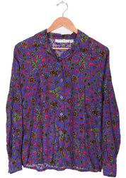 Ilysehart LTD. Floral Vines Blouse