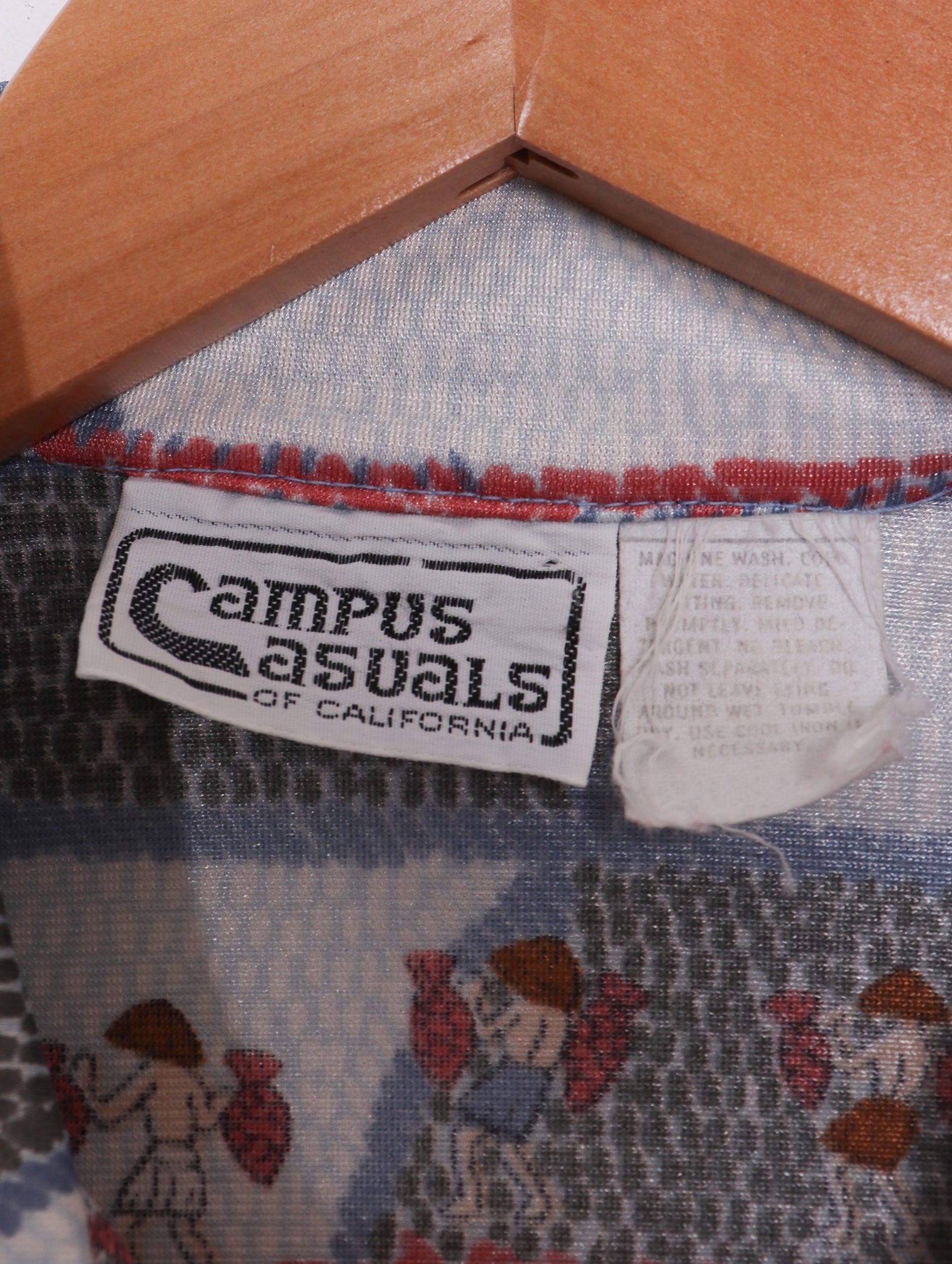 70s Campus Casuals Funky Egyptians Blouse