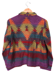 Coldwater Creek Funky Aztec Tapestry Formal Jacket