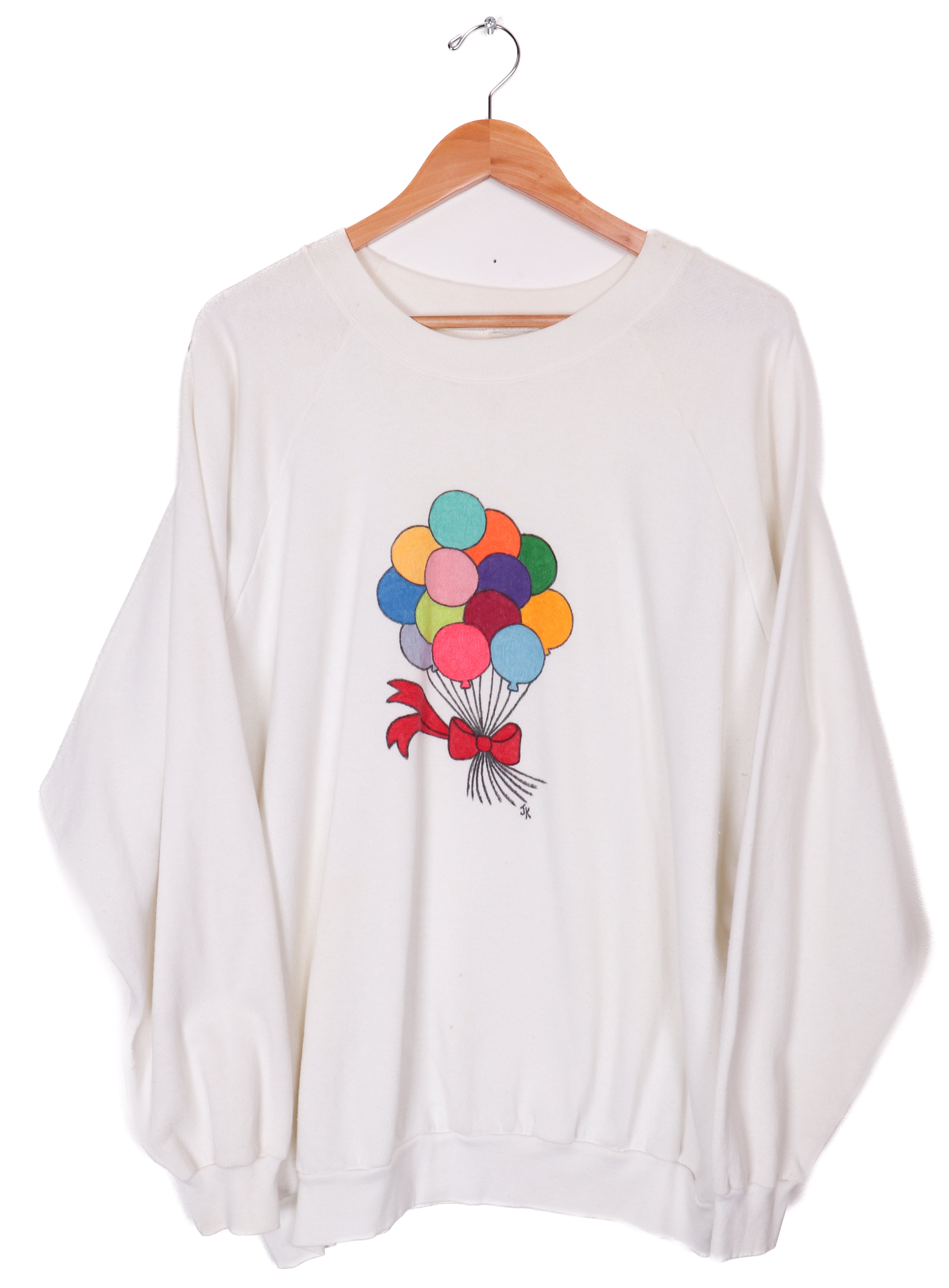 80s Platinum T's Balloons Crewneck