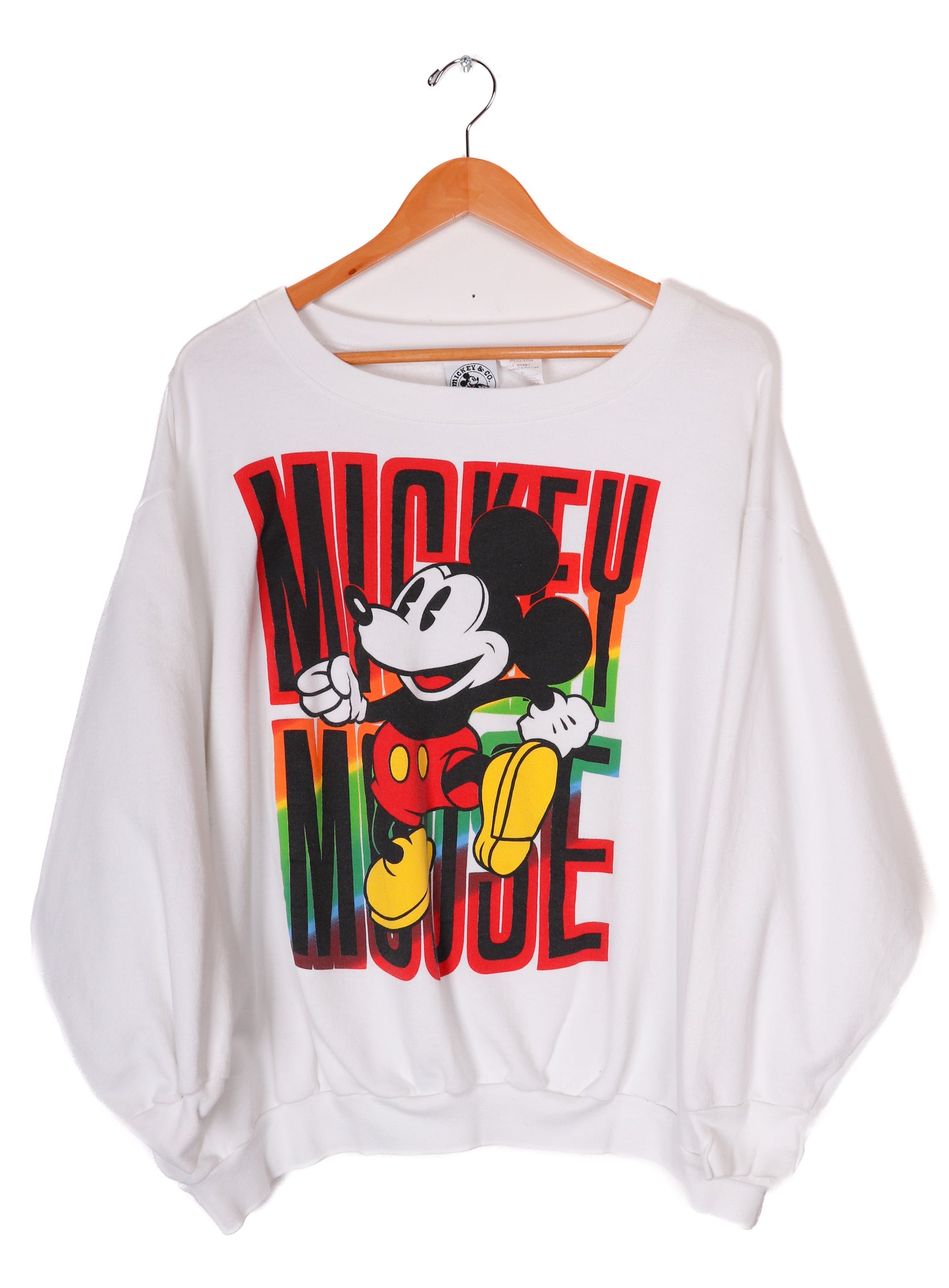 90s Disney Mickey and Co. Mickey Mouse Crewneck Sweater
