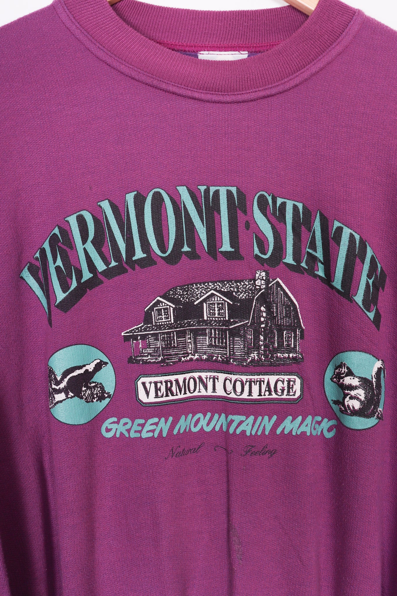 90s Vermont State Crewneck