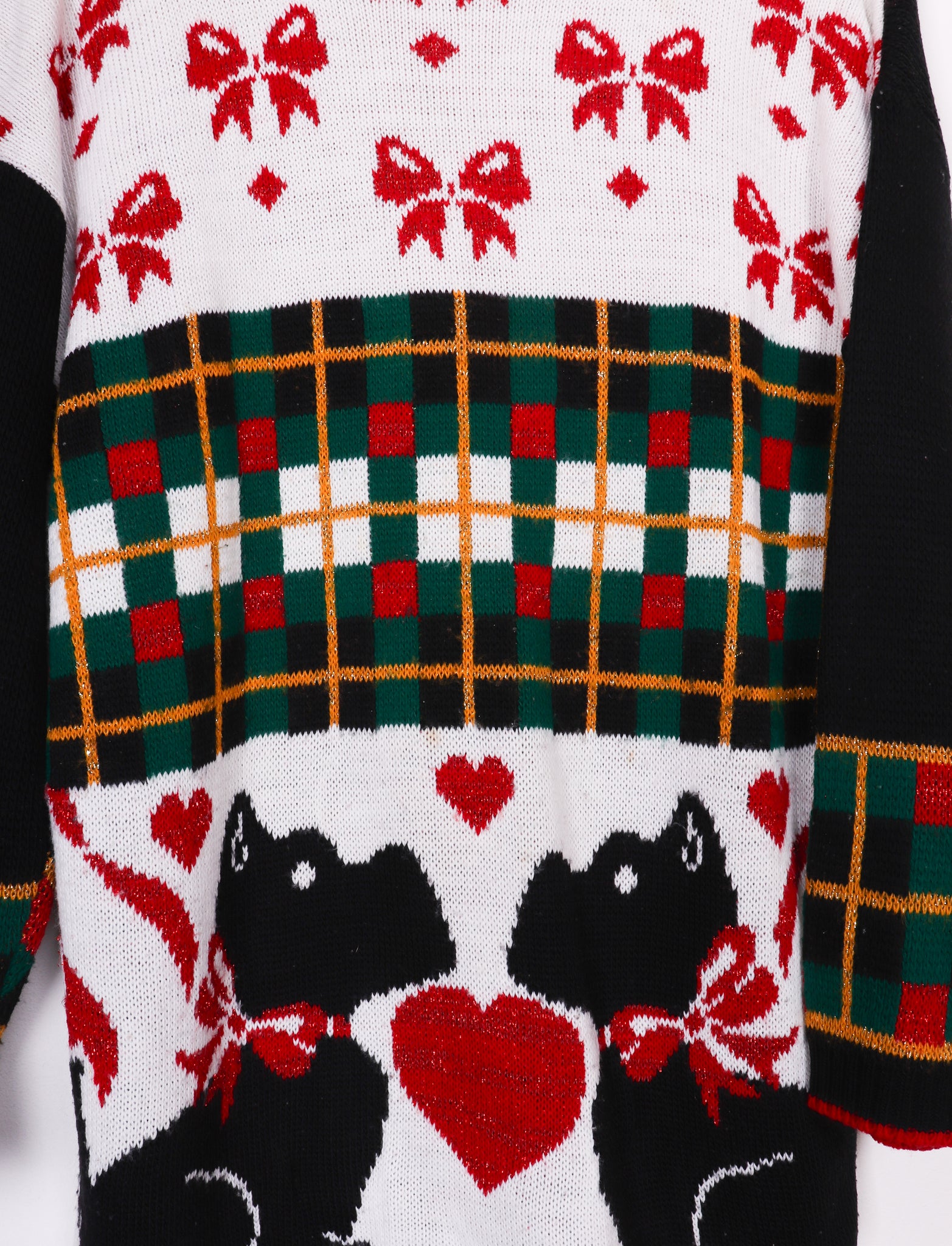 90s Nutcracker Holiday Schnauzer Dogs Knit Sweater