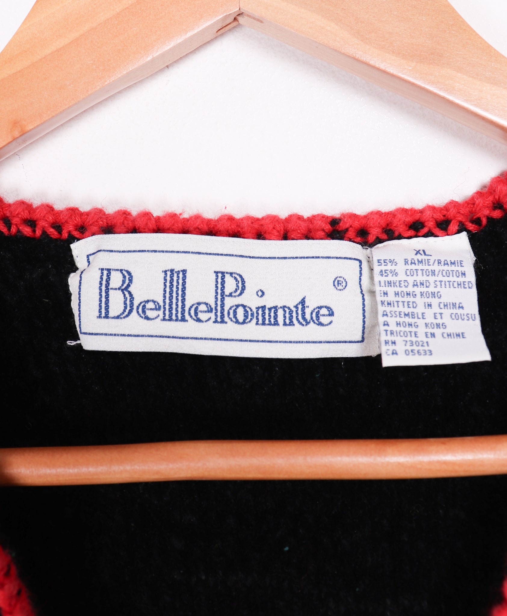 90s Belle Point Mistletoe Sweater Vest