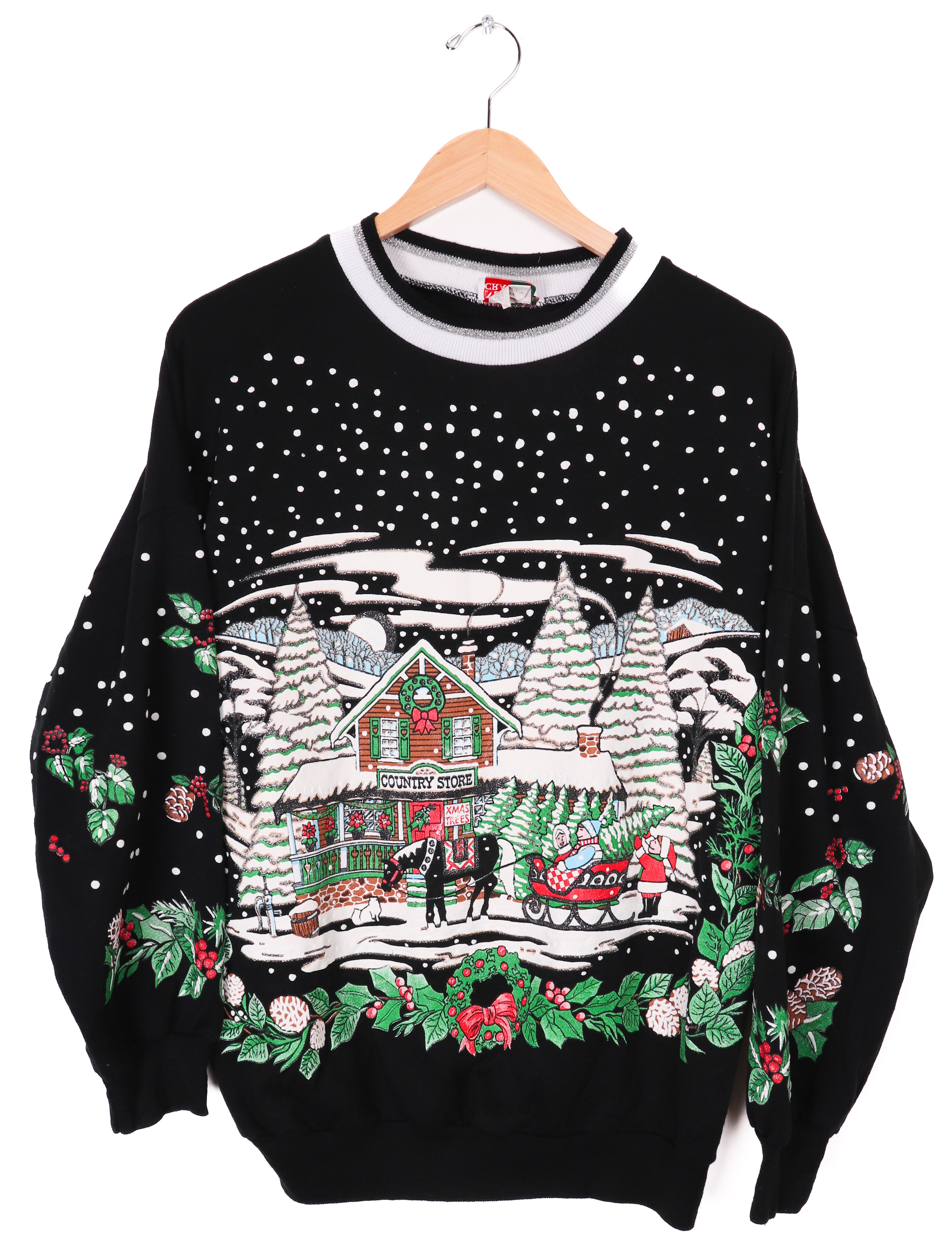 90s Nutcracker Winter Country Store Crewneck