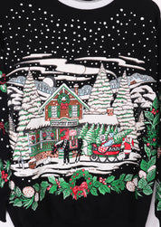 90s Nutcracker Winter Country Store Crewneck