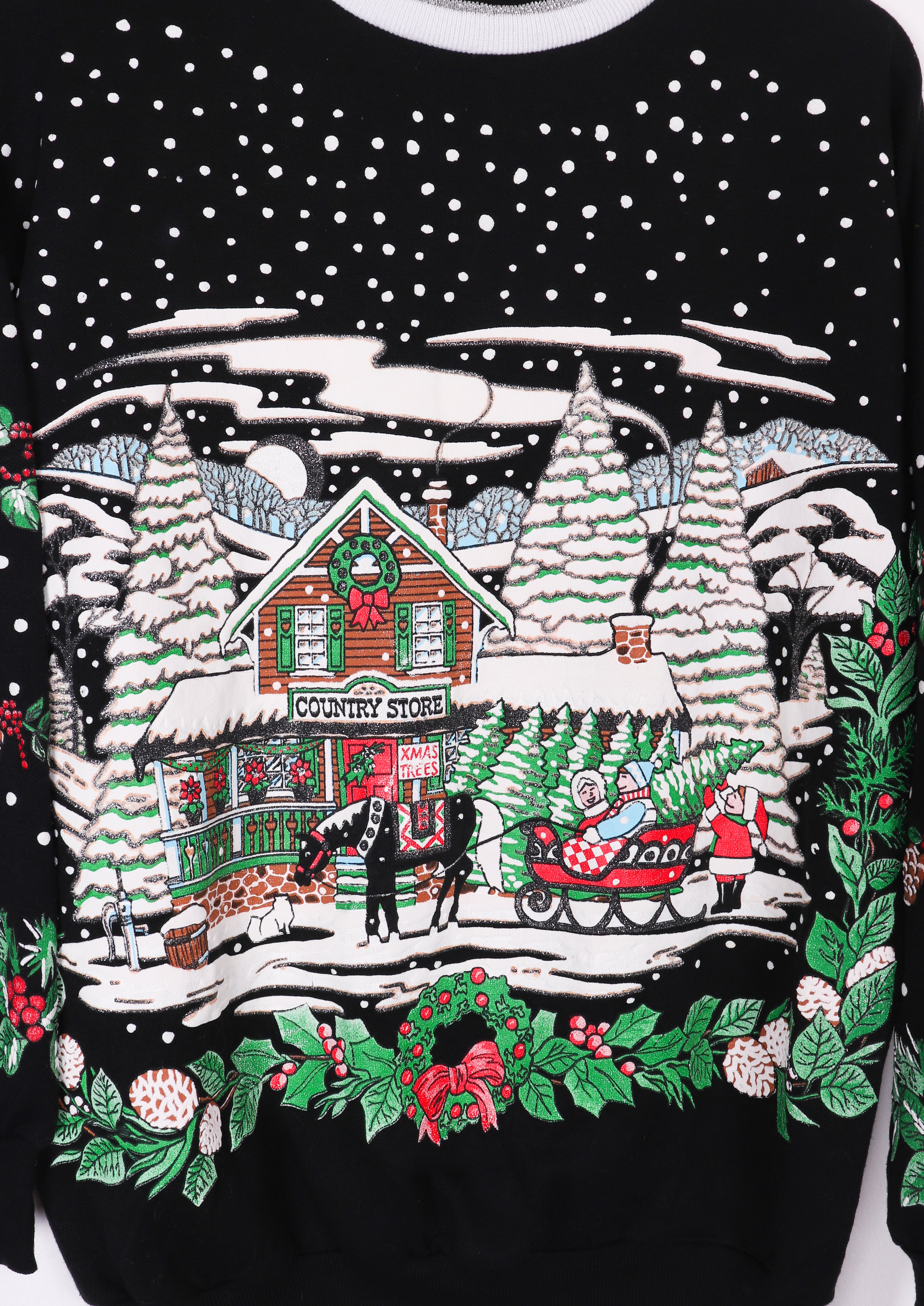 90s Nutcracker Winter Country Store Crewneck