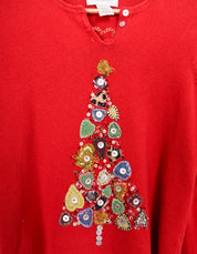 Susan Bristol 3D Christmas Tree Sweater