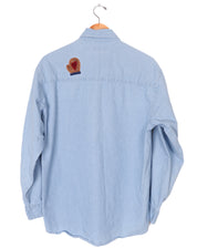 Three Rivers "Winter is for the birds" Denim Button Up