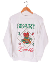 80s Hanes "Beary Lovable" Bear and his Presents Crewneck