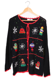 Cherokee Embroidered Winter Sweater