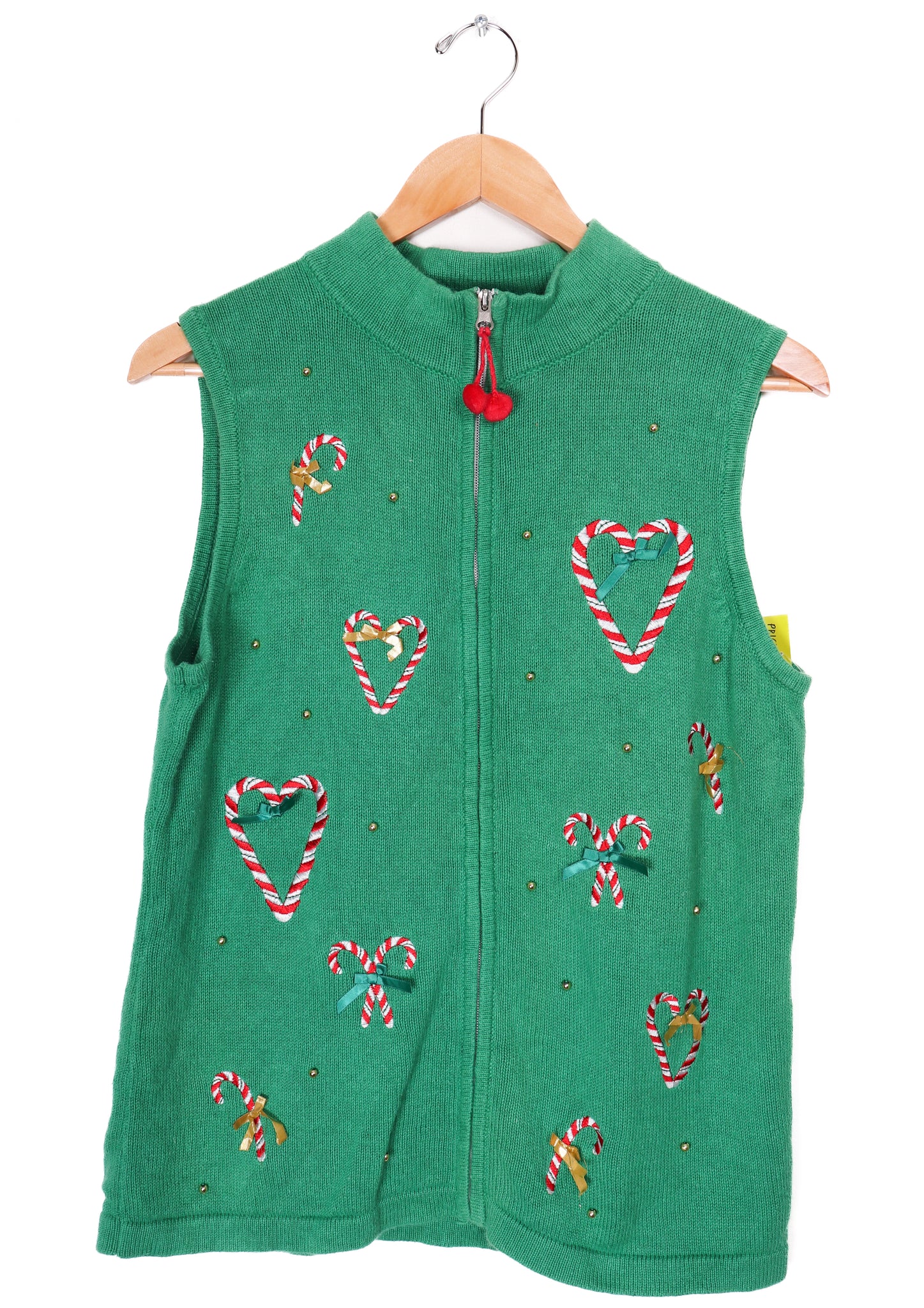 Nouveaux Christmas Candy Cane Sweater Vest