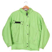 80s Profile Ski Funky Neon Green Ski Puffer Jacket