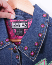 Berek by Takako Sakon Funky Sequined Denim Jacket