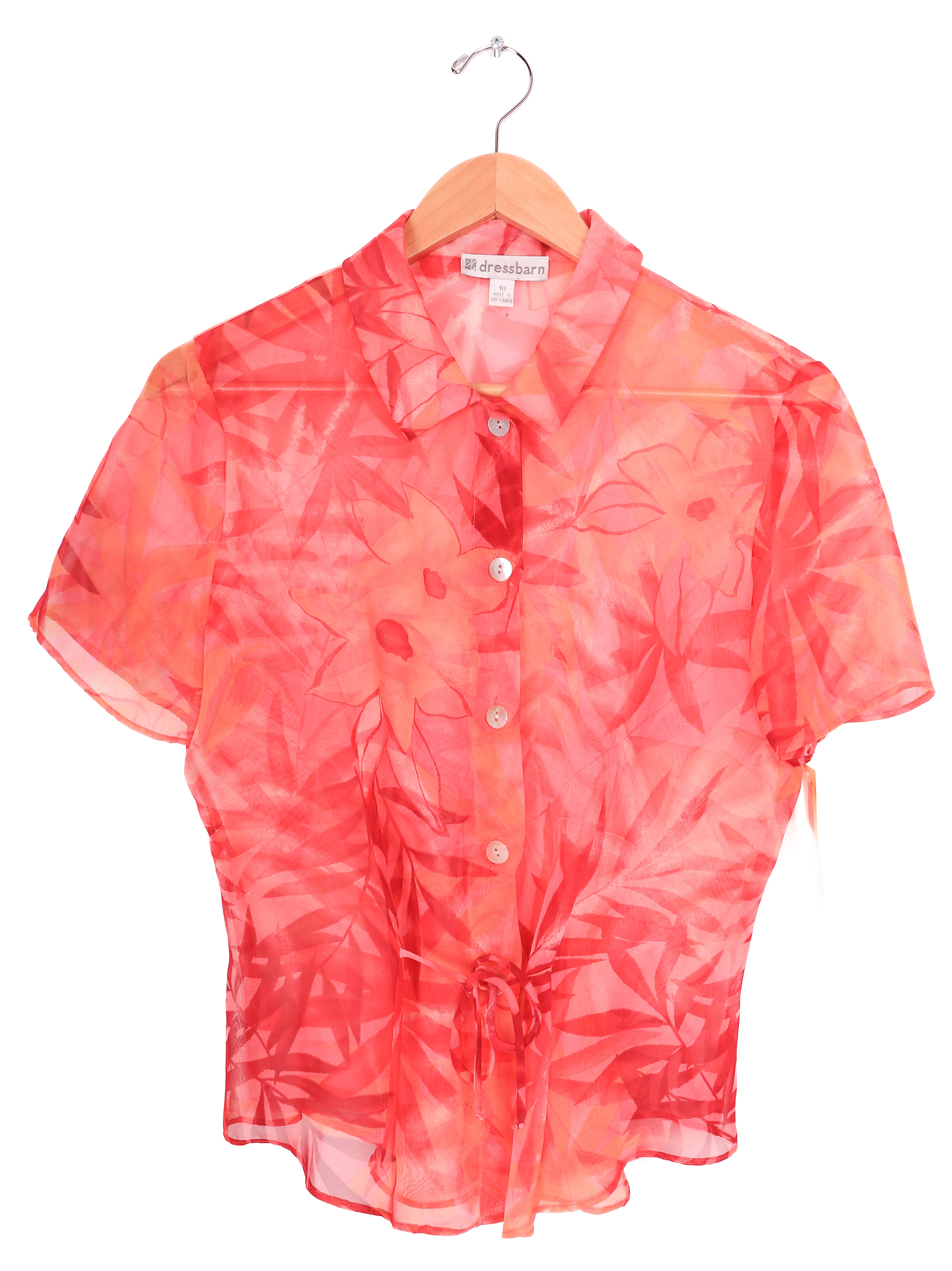 Sheer Dressbarn Summery Blouse