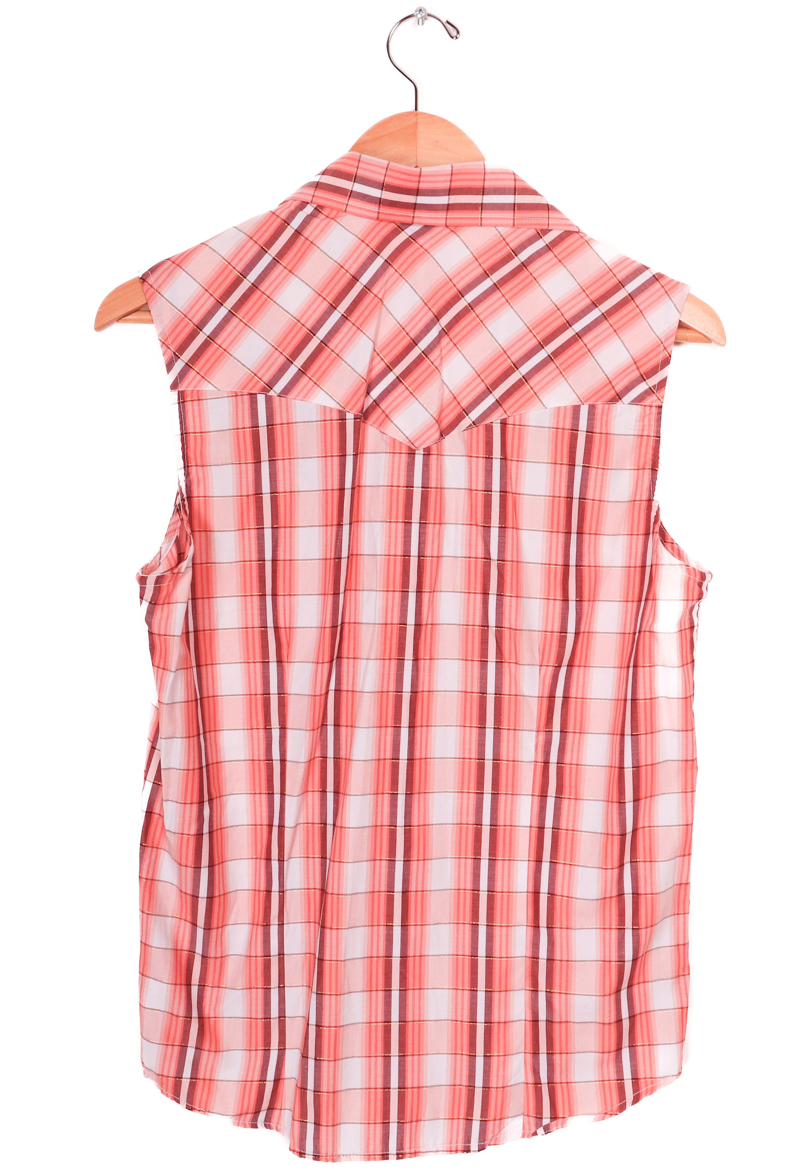 Cowgirl Legend Pink Plaid Vest