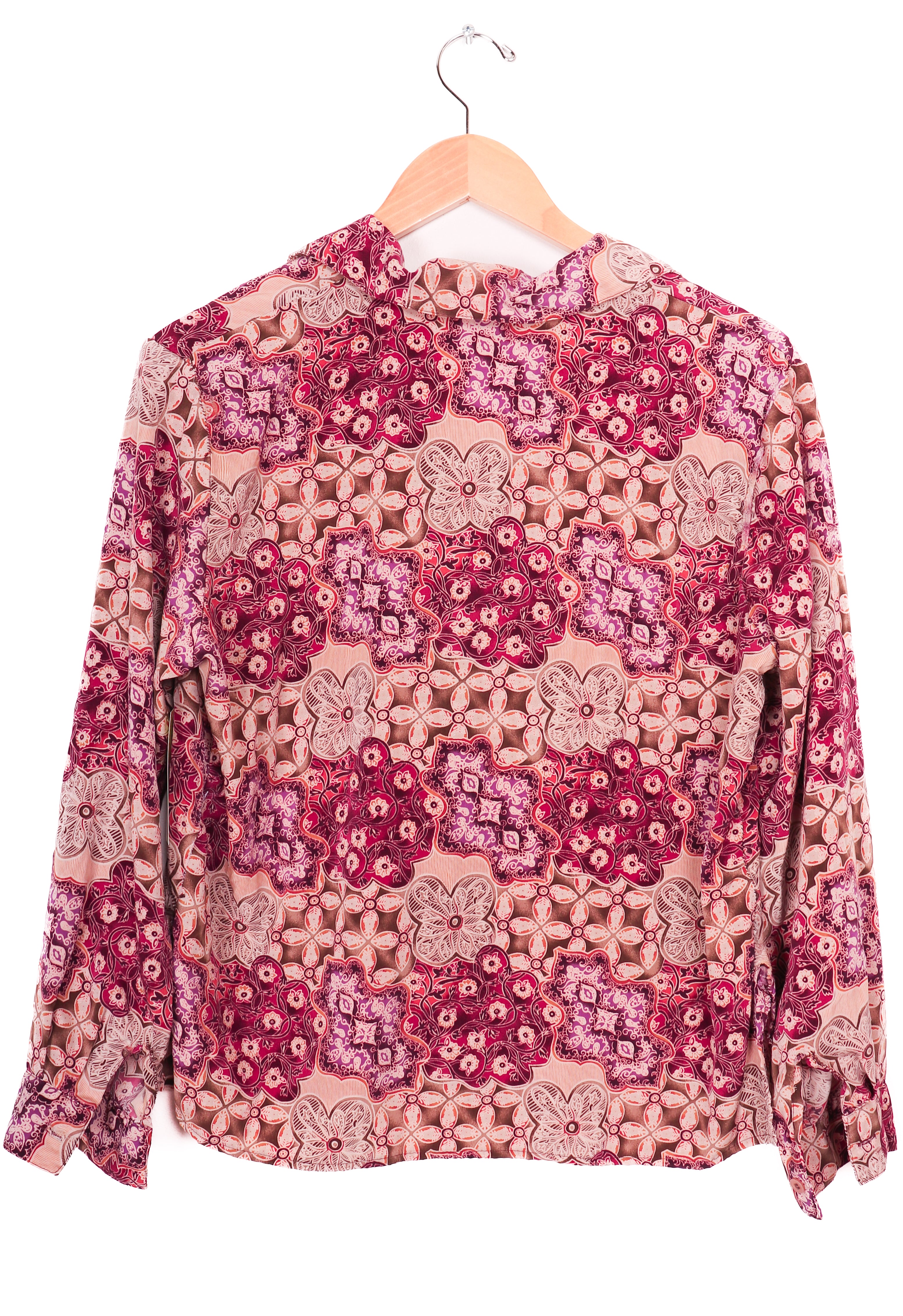 Notations Clothing Co. Purple Florals Blouse