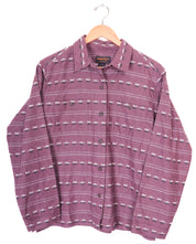 Woolrich Purple Western Cotton Button Up