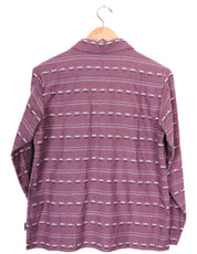 Woolrich Purple Western Cotton Button Up