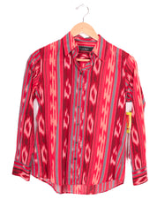 Ralph Lauren Red Western Style Blouse