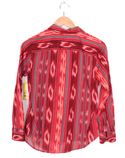 Ralph Lauren Red Western Style Blouse