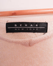 Behar New York White Mesh Top