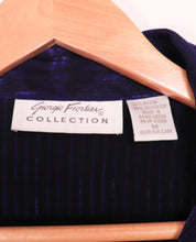 90s Giorgio Fiorlini Metallic Purple Blouse