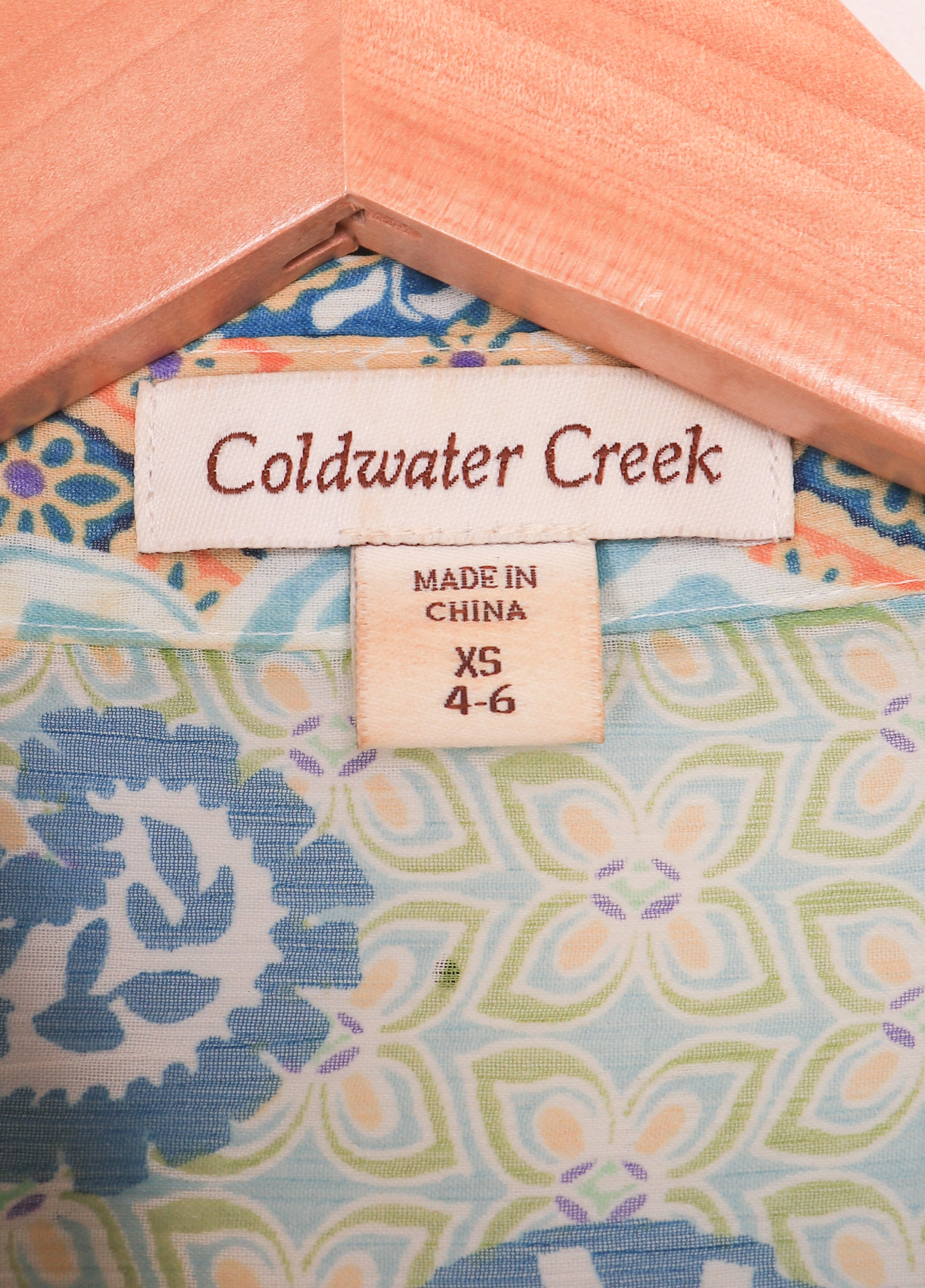 Coldwater Creek Sheer Blouse