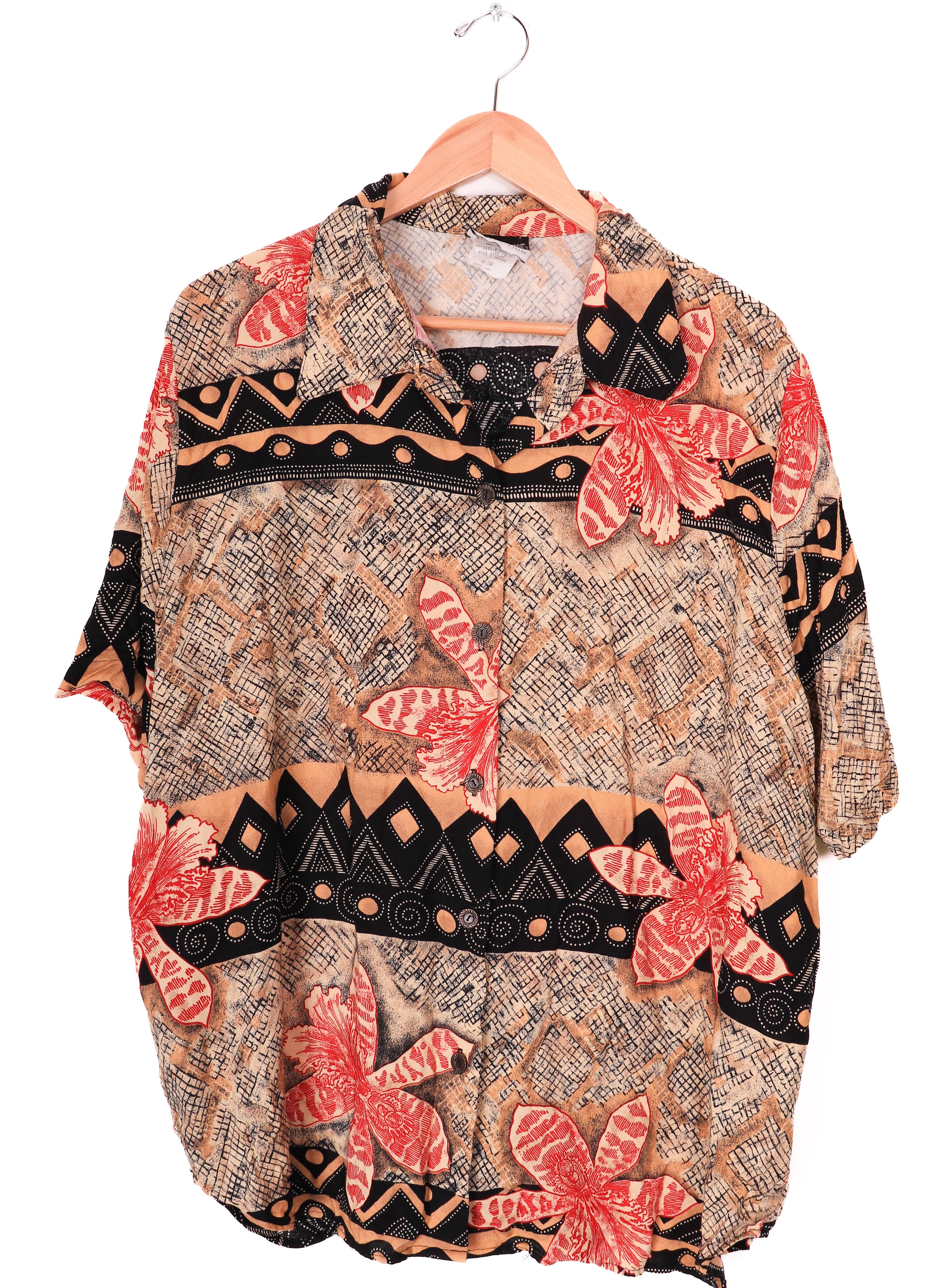 80s Caliche Collection Funky Blouse