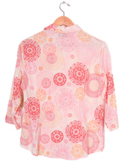 Lemon Grass Pink Patterned Blouse