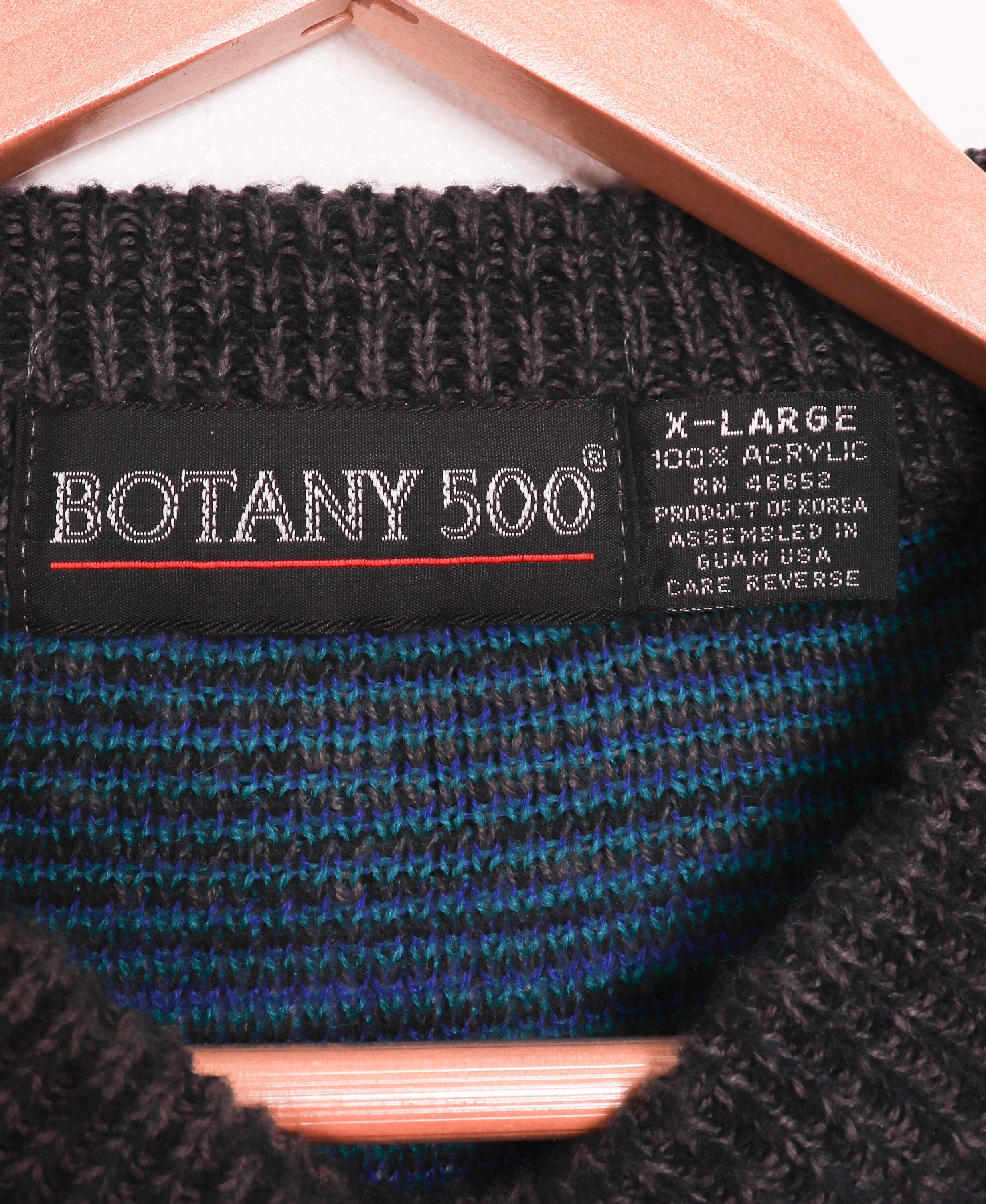 90s Botany 500 Acrylic Funky Sweater