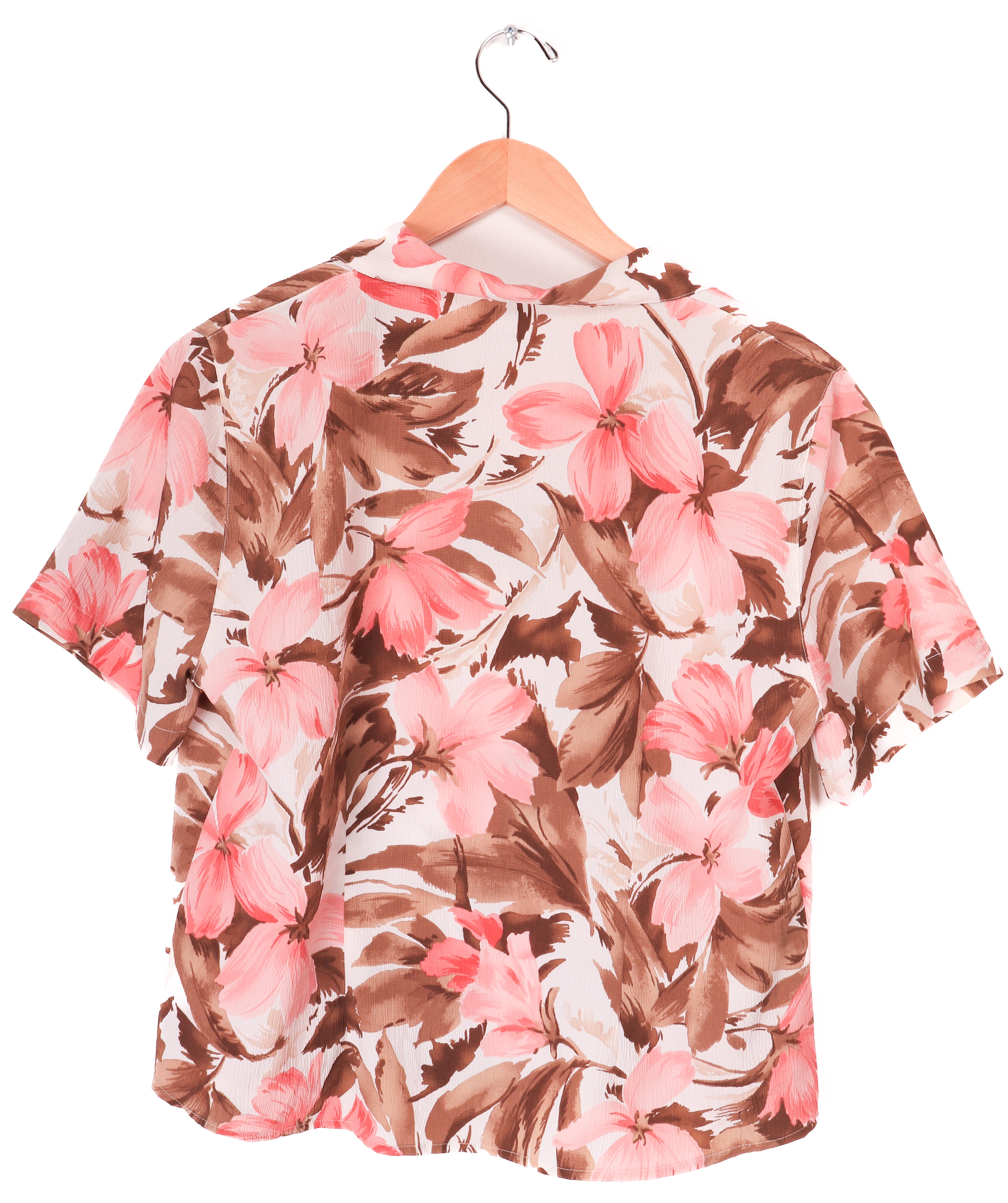 Alfred Dunner Pink Floral Blouse