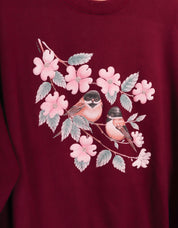 90s Cute Birds in a Tree Crewneck