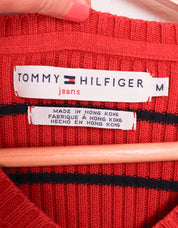 Tommy Hilfiger Red Striped Sweater