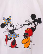 90s Genius Mickey and Minnie Mouse Bomber Jacket