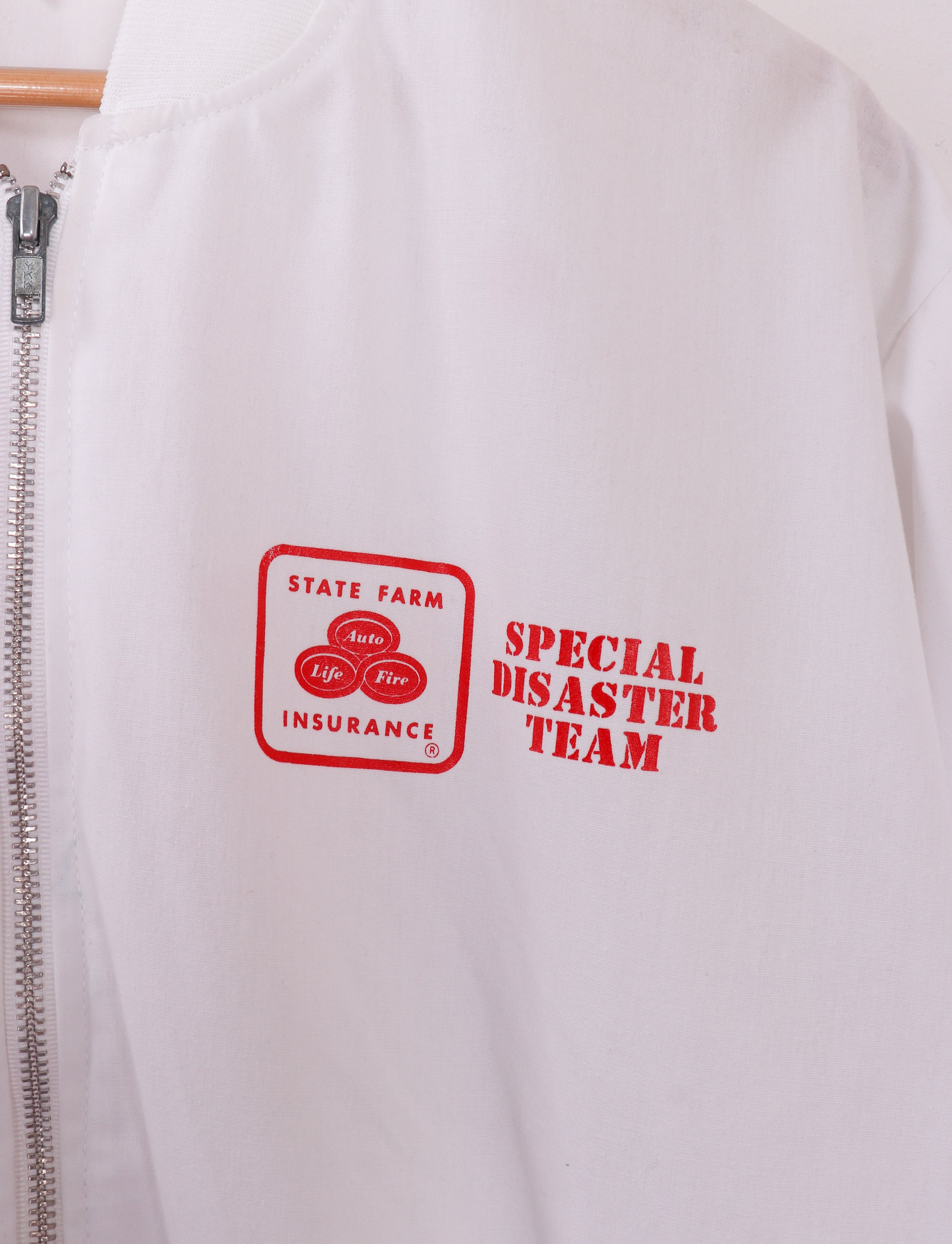 70s-80s State Farm Insurance "Special Disaster Team" Bomber Jacket