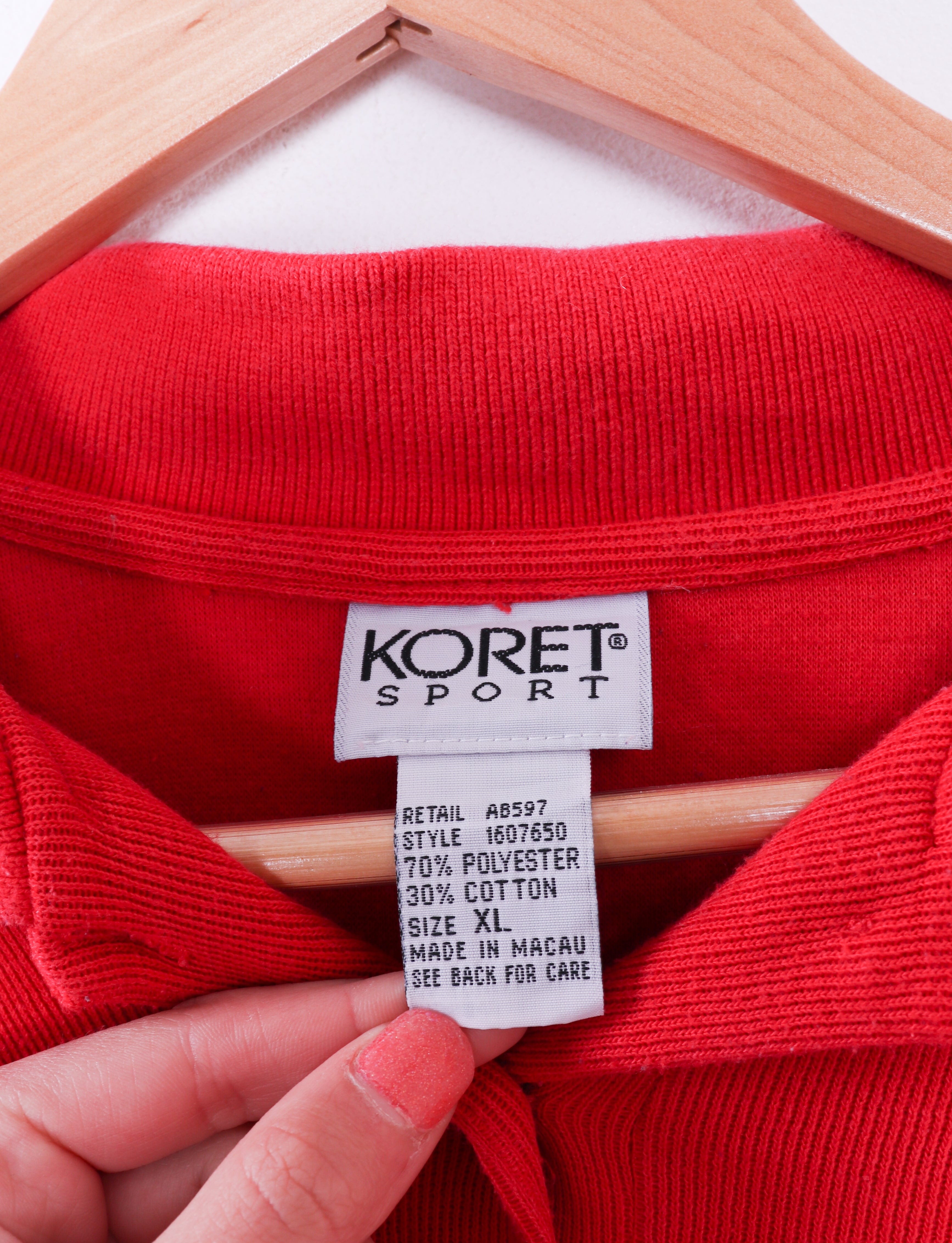 90s Koret Sport Red/Blue Western Crewneck