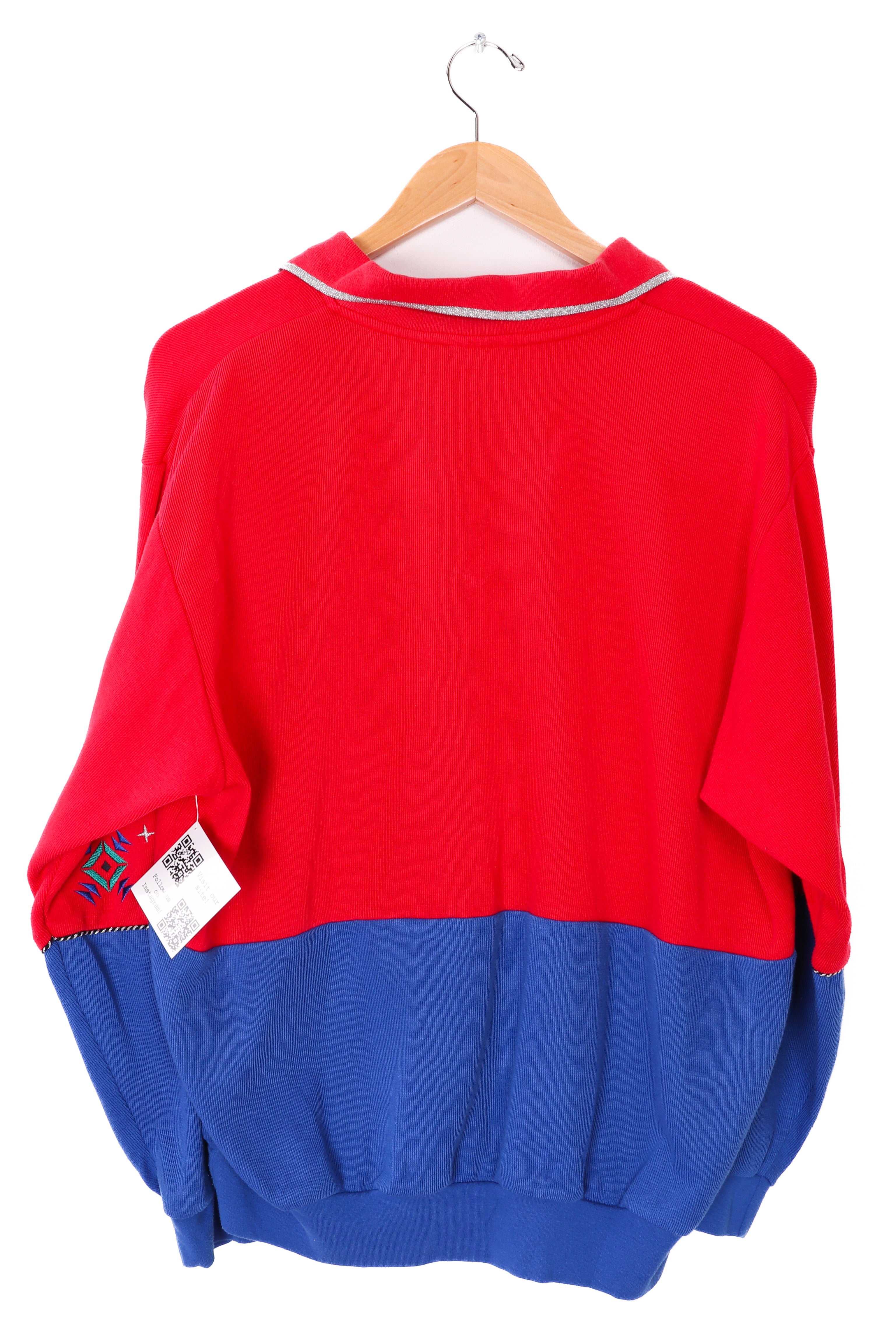 90s Koret Sport Red/Blue Western Crewneck