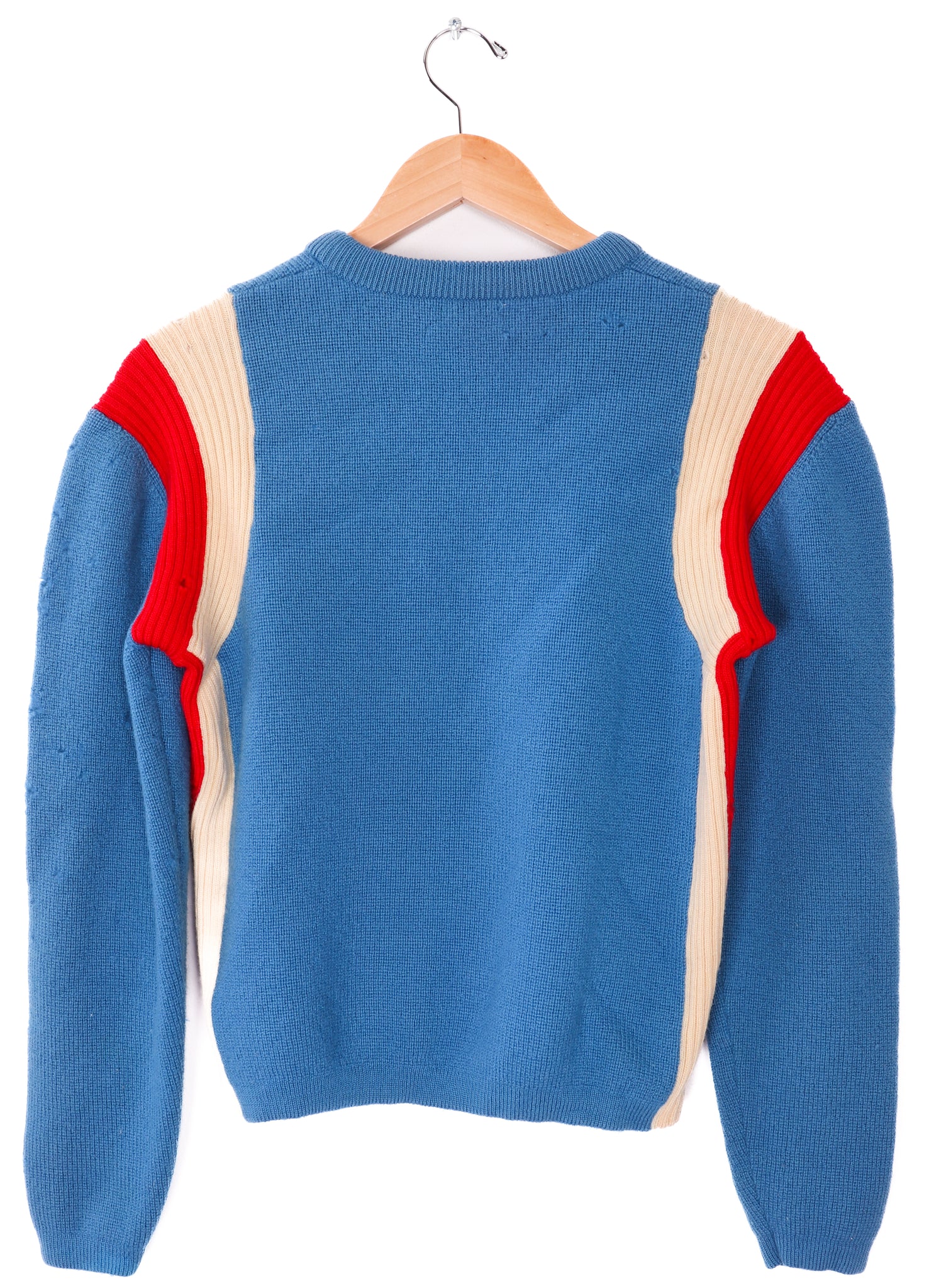 70s White Stag Blue Sweater