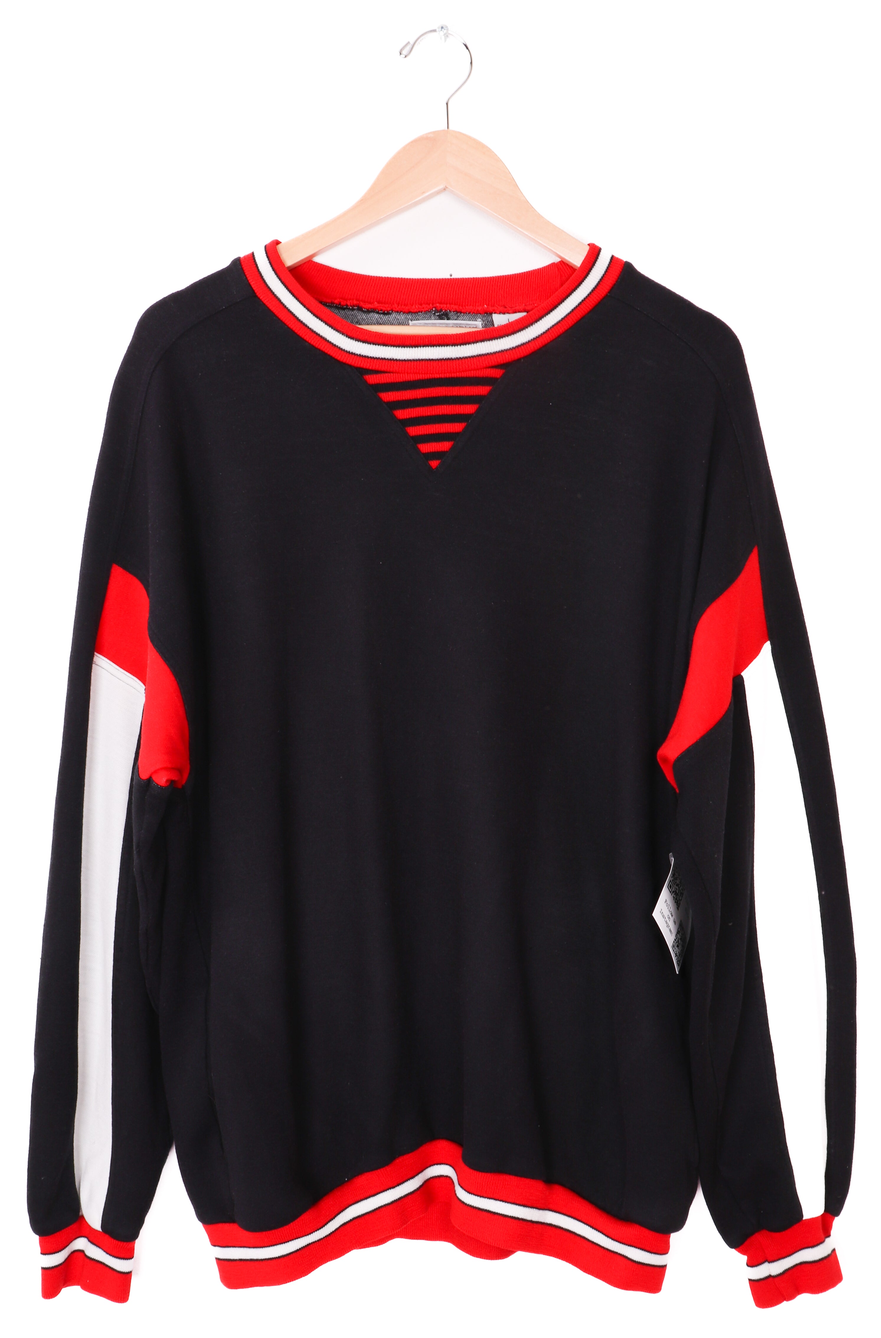 90s Main Event Red and Black Crewneck