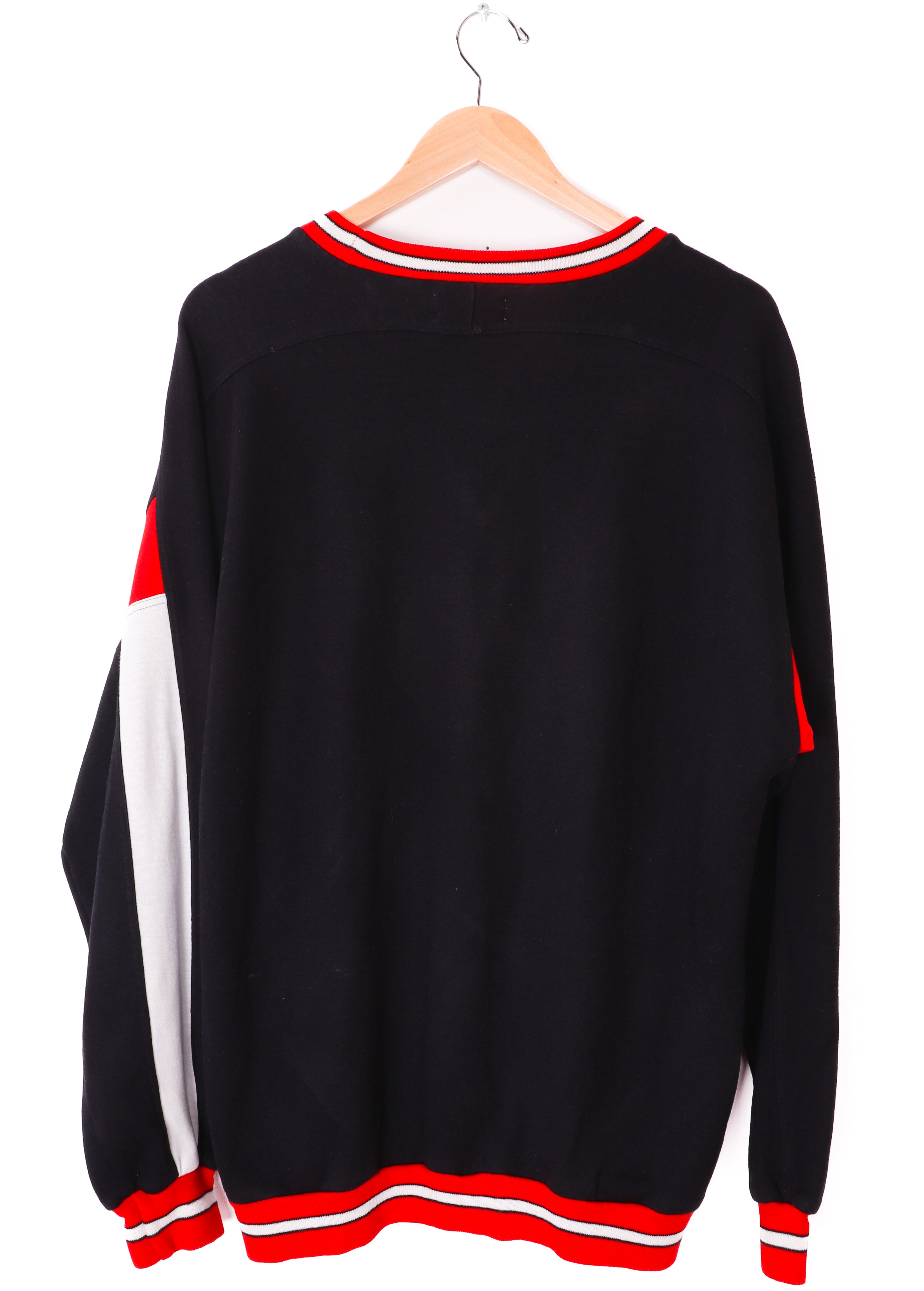 90s Main Event Red and Black Crewneck