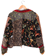 Coldwater Creek Tapestry Style Cropped Jacket