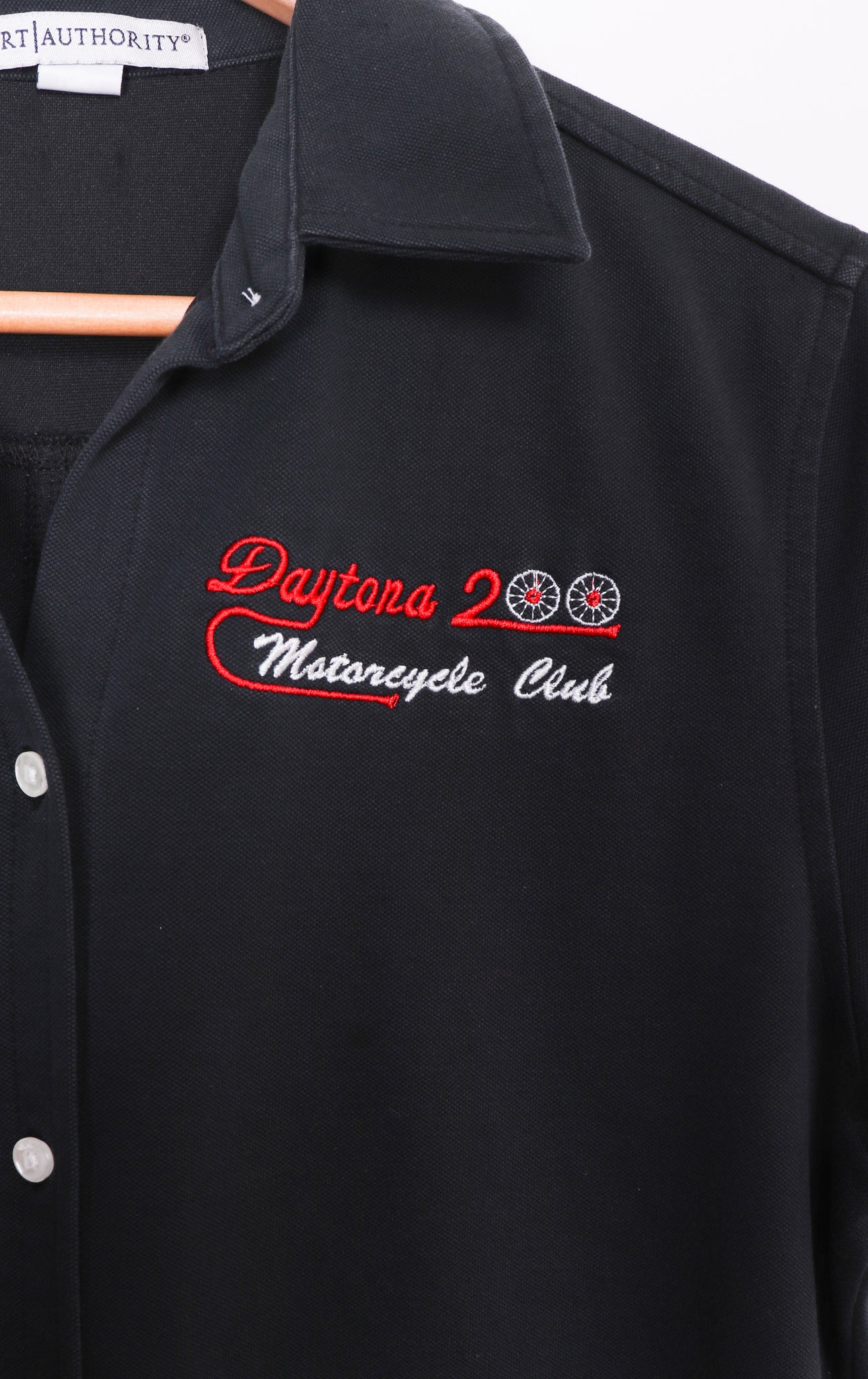 Daytona 200 Motorcycle Club Women's Collared Top