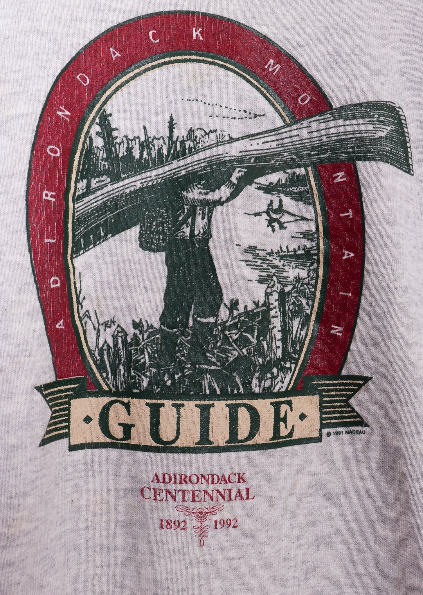 1992 Adirondack Mountain Guide Crewneck
