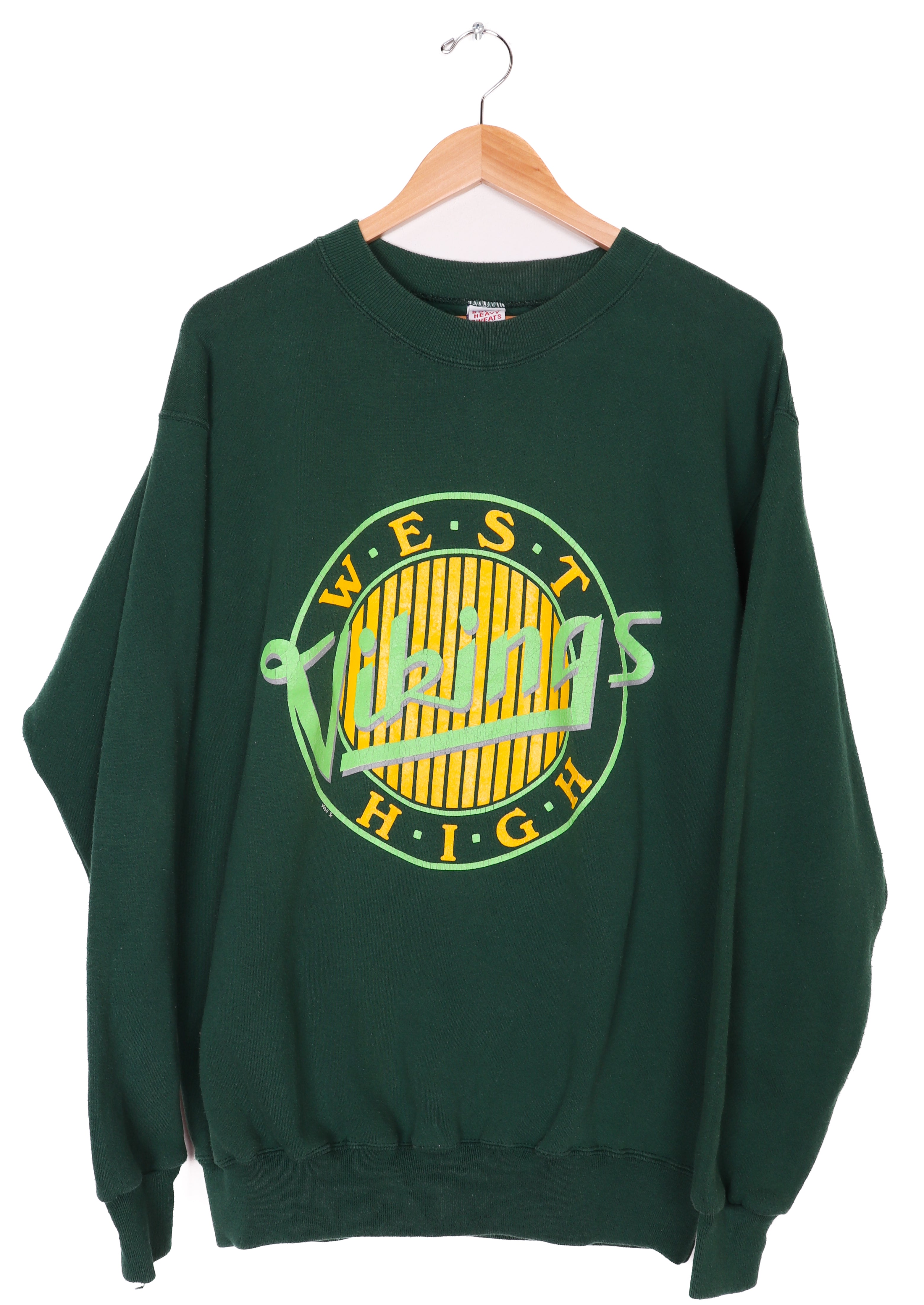 80s-90s West High Vikings Crewneck