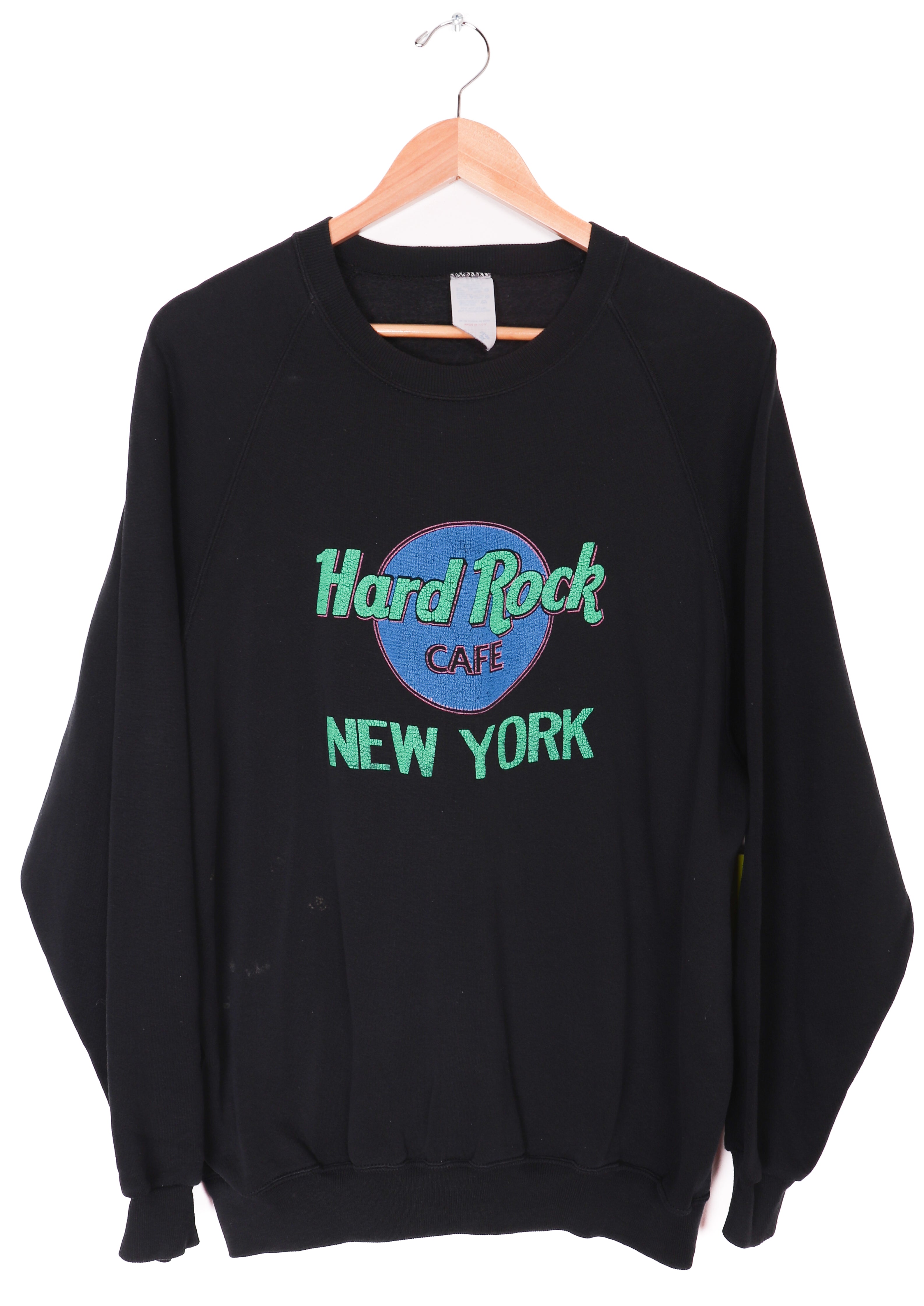 80s-90s Jerzees New York Hard Rock Cafe Crewneck