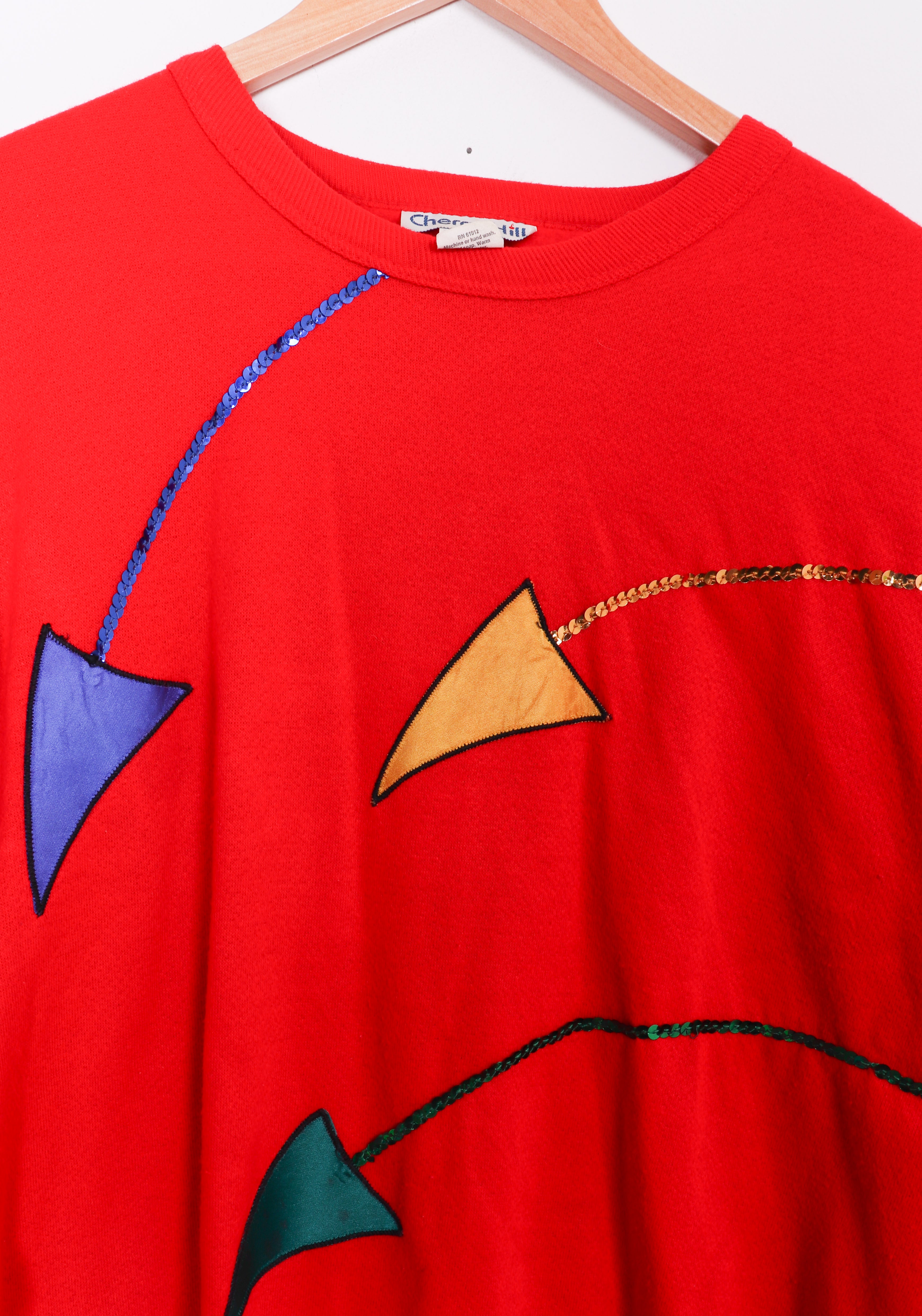 70s-80s Cherry Hill Funky Arrows Crewneck