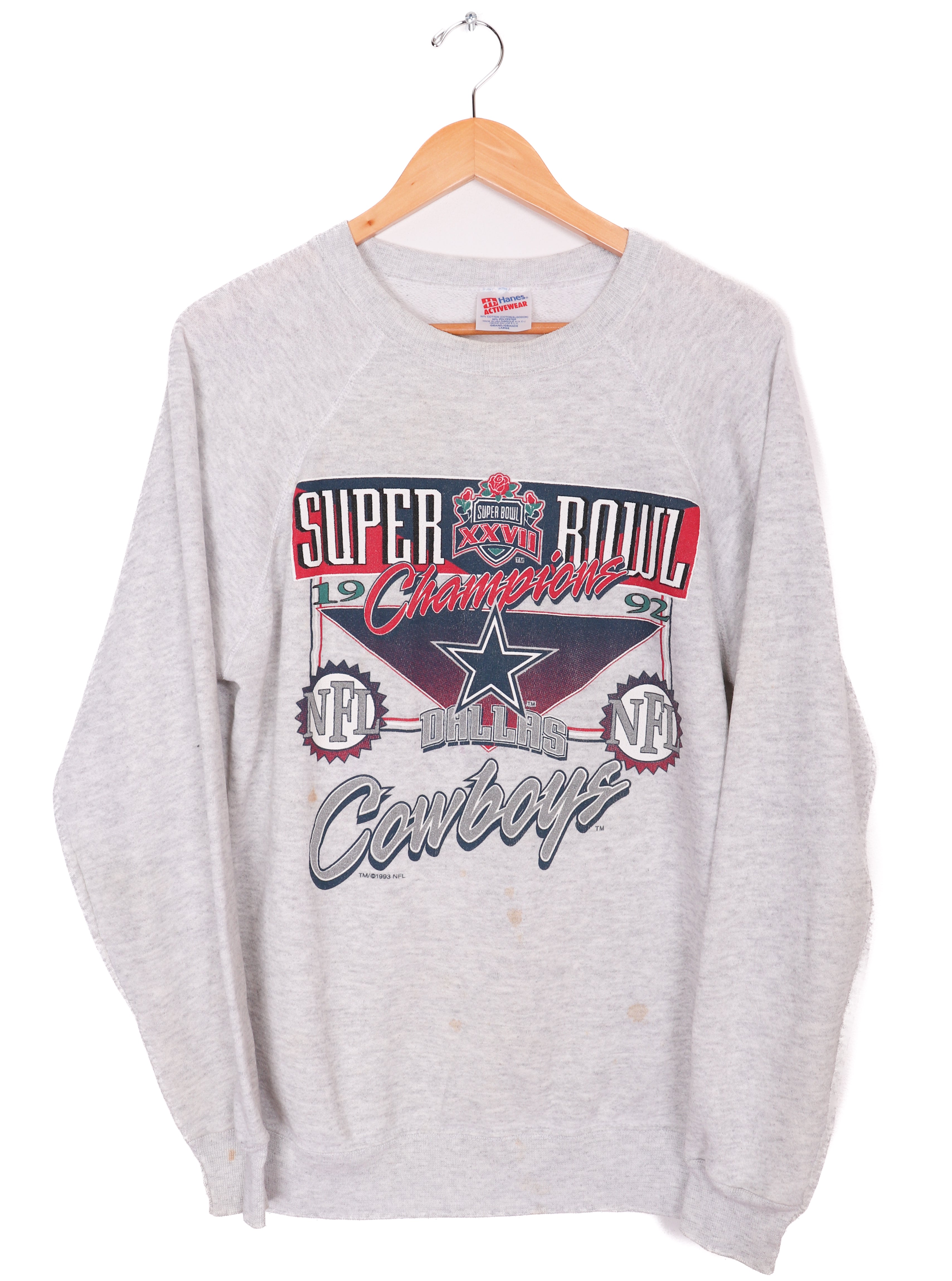 1993 NFL Superbowl Champions Dallas Cowboys Crewneck